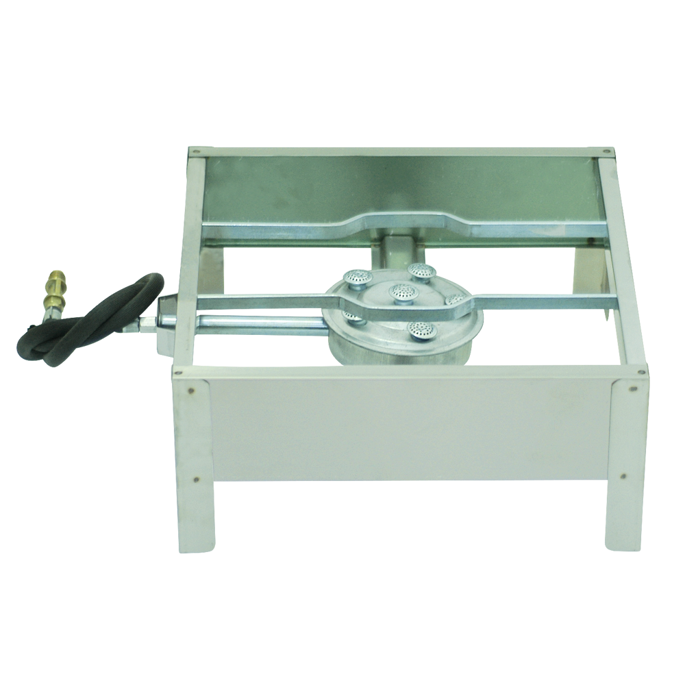 FOGAREIRO INOX 1 BOCA GRANDE - E007 - Imagem 2