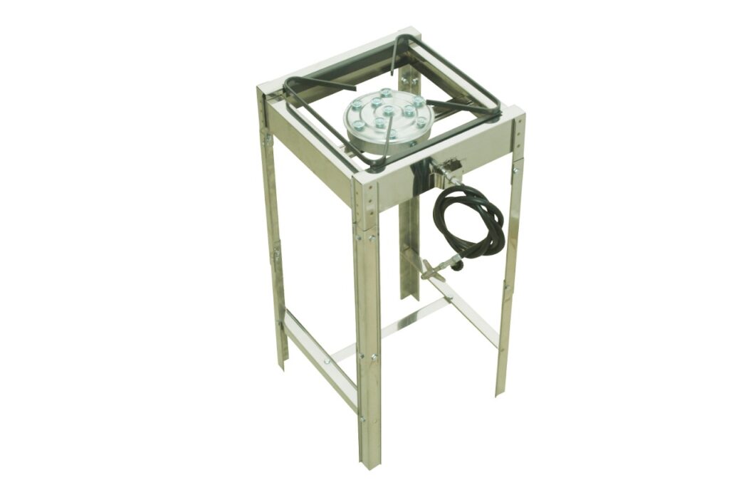 FOGAREIRO INOX 1 BOCA SEMI INDUSTRIAL - E032