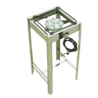 FOGAREIRO INOX 1 BOCA SEMI INDUSTRIAL - E032