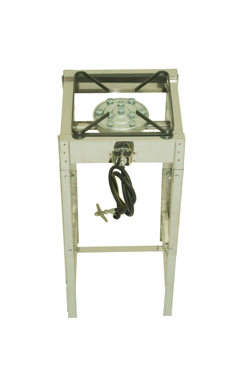 FOGAREIRO INOX 1 BOCA SEMI INDUSTRIAL - E032 - Imagem 3